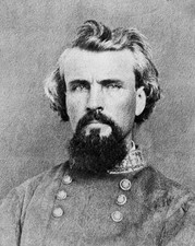 NATHAN BEDFORD FORREST CONFEDERATE PORTRAIT 8x10 GLOSSY PHOTO PRINT