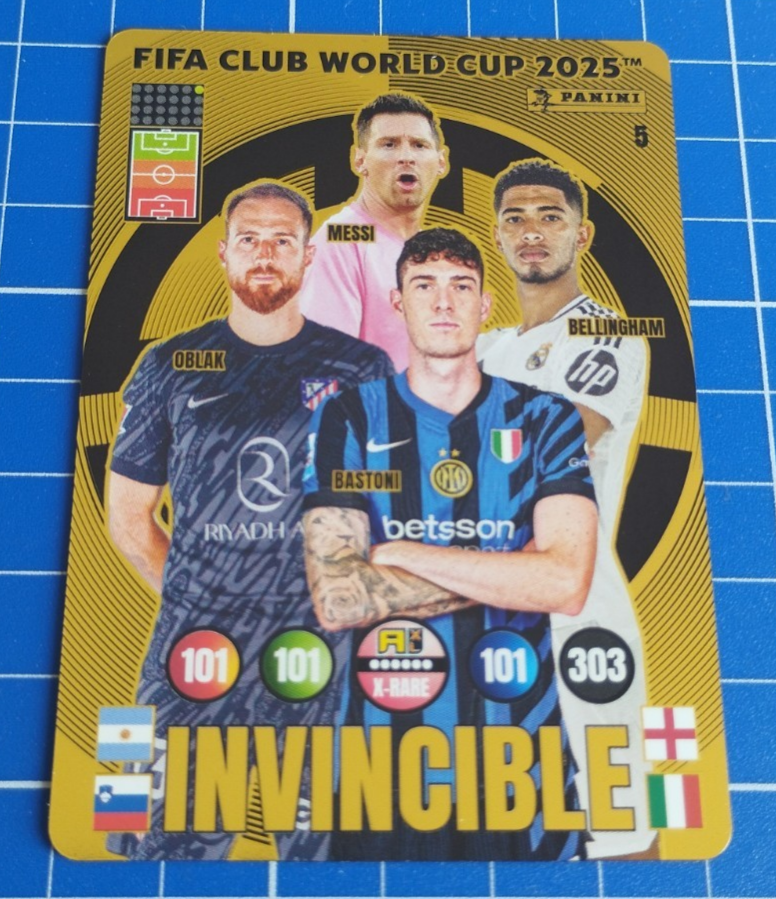 メッシ ロシアワールドカップ カード PANINI ADRENALYN XL FIFA CLUB WORLD CUP 2025 CARD #5