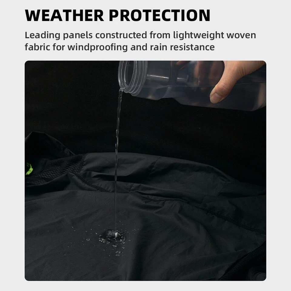 YKYW Men Cycling Vests Road Bike Windproof Waterproof Portable Breathable Gilet - Image 4 of 4