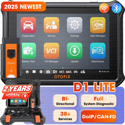 OTOFIX D1 Lite OBD2 Full System Bidirectional Diagnostic Scanner Key Coding Tool