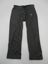 ADIDAS CLIMALITE Pants Youth Boy's Size S Elastic Waist Gray Training