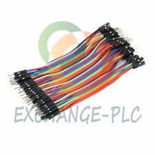40PCS Dupont 10CM Male To Male Jumper Wire Ribbon Cable for Breadboard Arduino