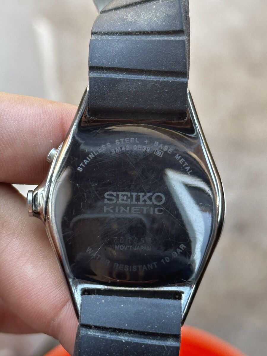 36539・36542 Seiko Arctura Kinetic Watch 5M42-0E39 Stainless Steel