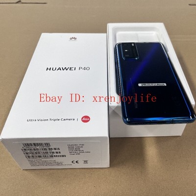 Huawei P40 8GB/128GB 5G Dual Sim Octa-core CPU CellPhone Unlocked Multi Colour