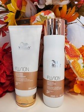 Wella Professionals    Fusion Shampoo and Conditioner Set  New  Fast Shipping