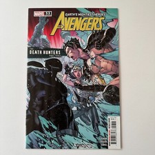 Marvel Comics Avengers #53 NM+ Key 1st Red Panther 2022