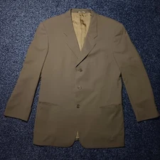 Giorgio Armani Le Collezioni Wool Made In Italy Harry Rosen Ca00572 Blazer Brown