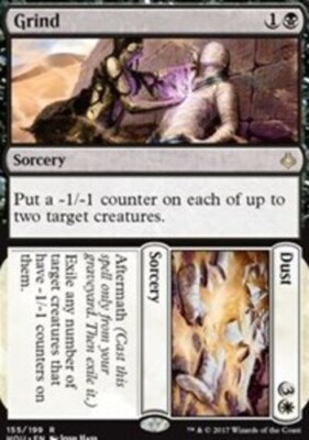 Grind // Dust ~ Lightly Played Hour of Devastation MTG Magic UltimateMTG Multi-C
