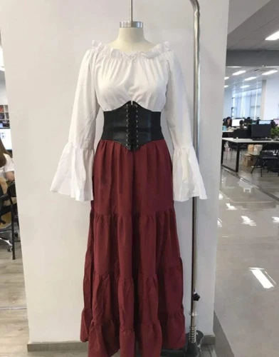 Victorian Gothic Queen Abendkleid Mittelalter Renaissance Elfe Prinzessin Lolita - Bild 15 von 21