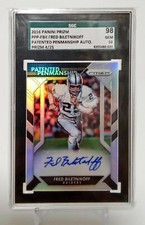 Fred Biletnikoff 2016 Prizm Patented Penmanship Auto Autograph /25 SGC 98 10 HOF