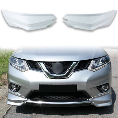Painted Black(Custom OK) Front Bumper Splitter For Nissan X-Trail 3rd T32 13-16
