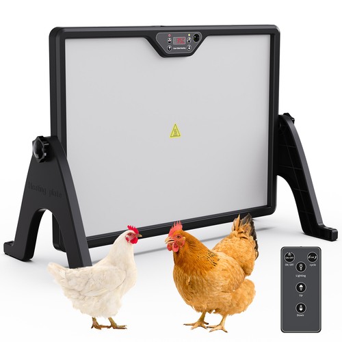Chicken Brooder Heating Plate Timer Remote Control Dual-Sided Heating Poultries - Picture 10 of 10