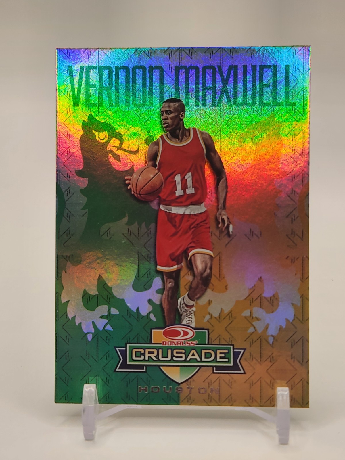 2026 Panini Pop Culture 90s Vernon Maxwell Crusade Foil #C-VM Houston
