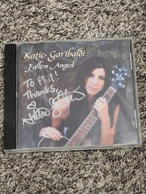 Katie Garibaldi Fallen Angel Autographed CD Album