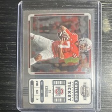 Panini Chronicles Draft Picks College Ticket CJ Stroud Ohio State #2 2023