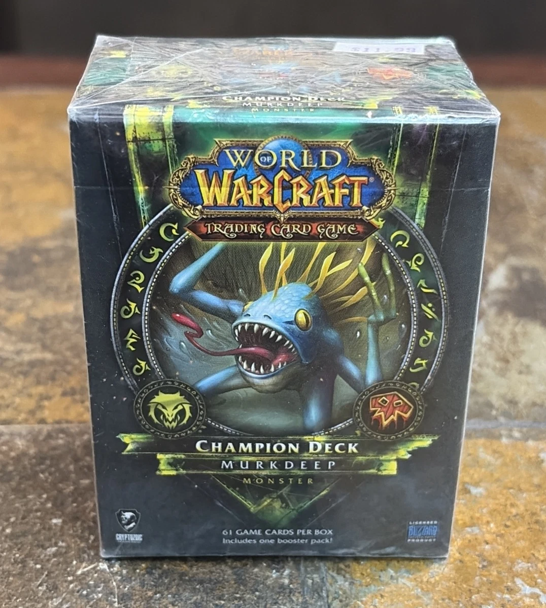 World of Warcraft TCG チャンピオンデッキ マークディープ Las mejores ofertas en World of Warcraft TCG Sellado Cubiertas de