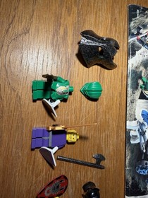 INCOMPLETE LEGO SETS Knights' Kingdom 8877 Vladek's Dark Fortress 8874 Minifigs