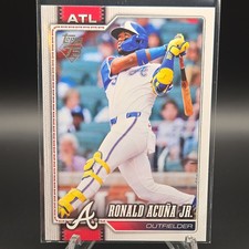 2026 Topps Series 1 - Base Player Number Variations Ronald Acuña Jr. #50