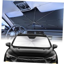 Car Windshield Sun Shade Umbrella, Window Shades Front Small 55" L x 31" W 