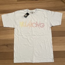 Billabong Surf Skate T Shirt Blue Medium New See Desc