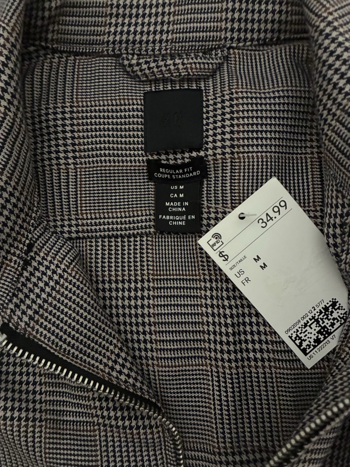 H&M Shirt/Light Weight Coat Men’s Medium Brand New w/ Tags thumbnail 2