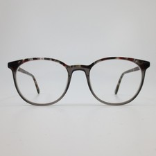 Chelsea Morgan CM 20213 Grey Tortoise Eyeglasses Frames 52-19-140 Round Oval