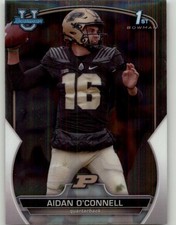 2022 Bowman University Chrome Aidan O'Connell #60 Purdue Boilermakers