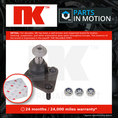 Ball Joint fits AUDI S3 8L1 1.8 Lower Outer 99 to 03 Suspension NK 8N0407365A