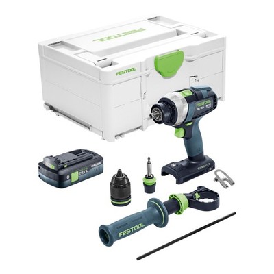 Festool TDC 18/4-Basic Akku Bohrschrauber 18 V 75 Nm + 1x Akku 4 Ah + Systainer