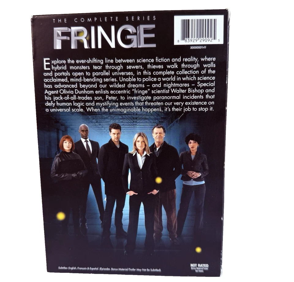 Fringe The Complete Series Seasons 1-5, 1 2 3 4 5, DVD, Region 1, Box Set - Image 3 of 4