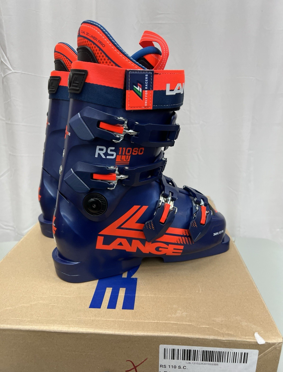 Lange RS 110 SC Race Ski Boot Size 26.5 Blue New in Box | eBay