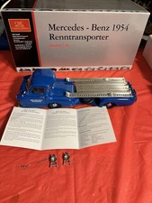 CMC 1:18 Mercedes-Benz 1954 Renntransporter - "The Blue Wonder" W/Box
