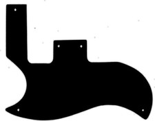 WD Custom Pickguard For Left Hand Gibson 1961-1970 SG Special #29 Matte Black