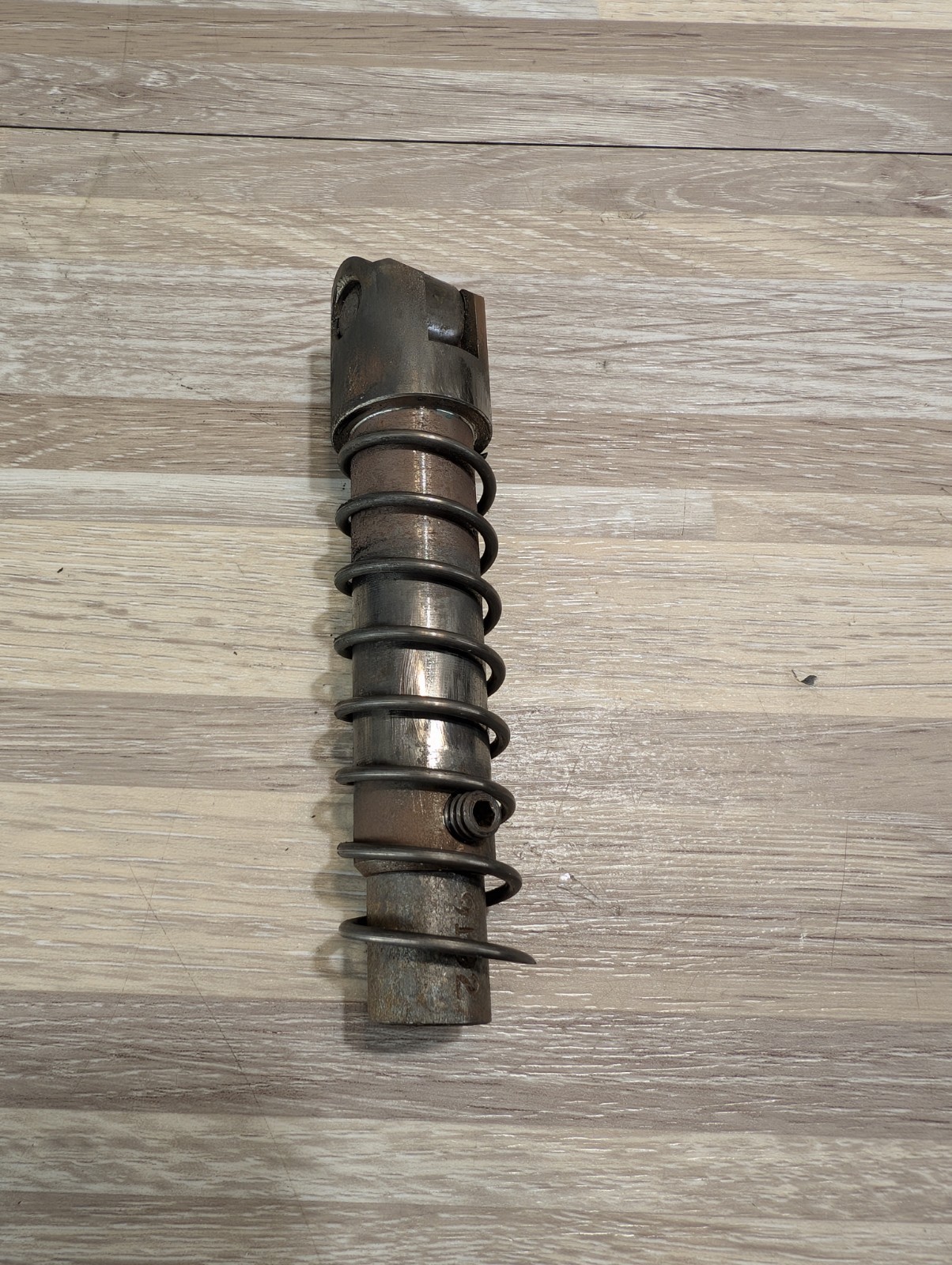 United Carr MS369 Arbor Press Ram w/ Return Spring Assembly Used With Set Screw