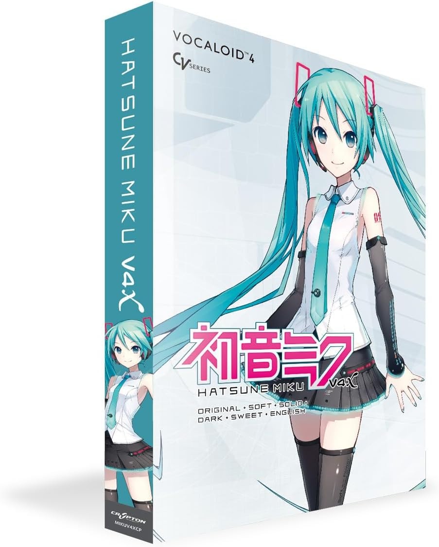 HATSUNEMIKUV4Xバンドル版（初音ミクV4X CRYPTONソフト CRYPTON HATSUNE MIKU V4X (incl. ENGLISH) / DL版 初音ミクV4X