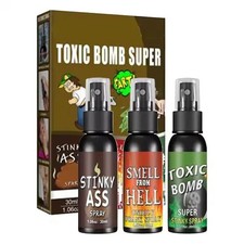 Liquid Fart Spray Stink Bomb Smelly Stinky Ass Toxic Bomb Crap Gag Prank Joke