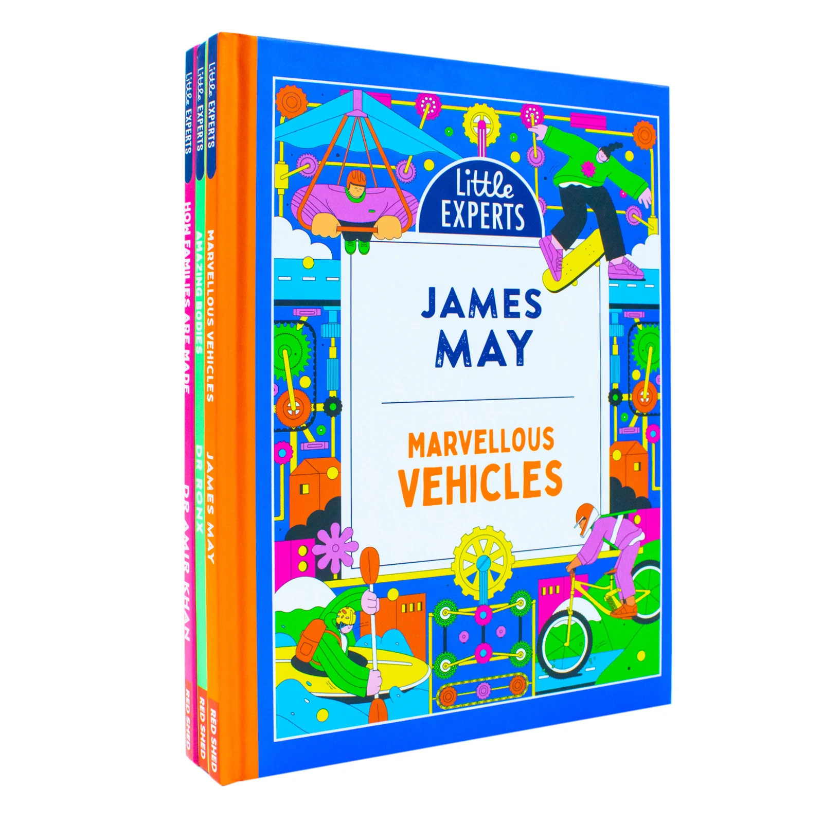 Little Experts Series Collection 3 Hardback Books on Marvellous Vehicl | Various