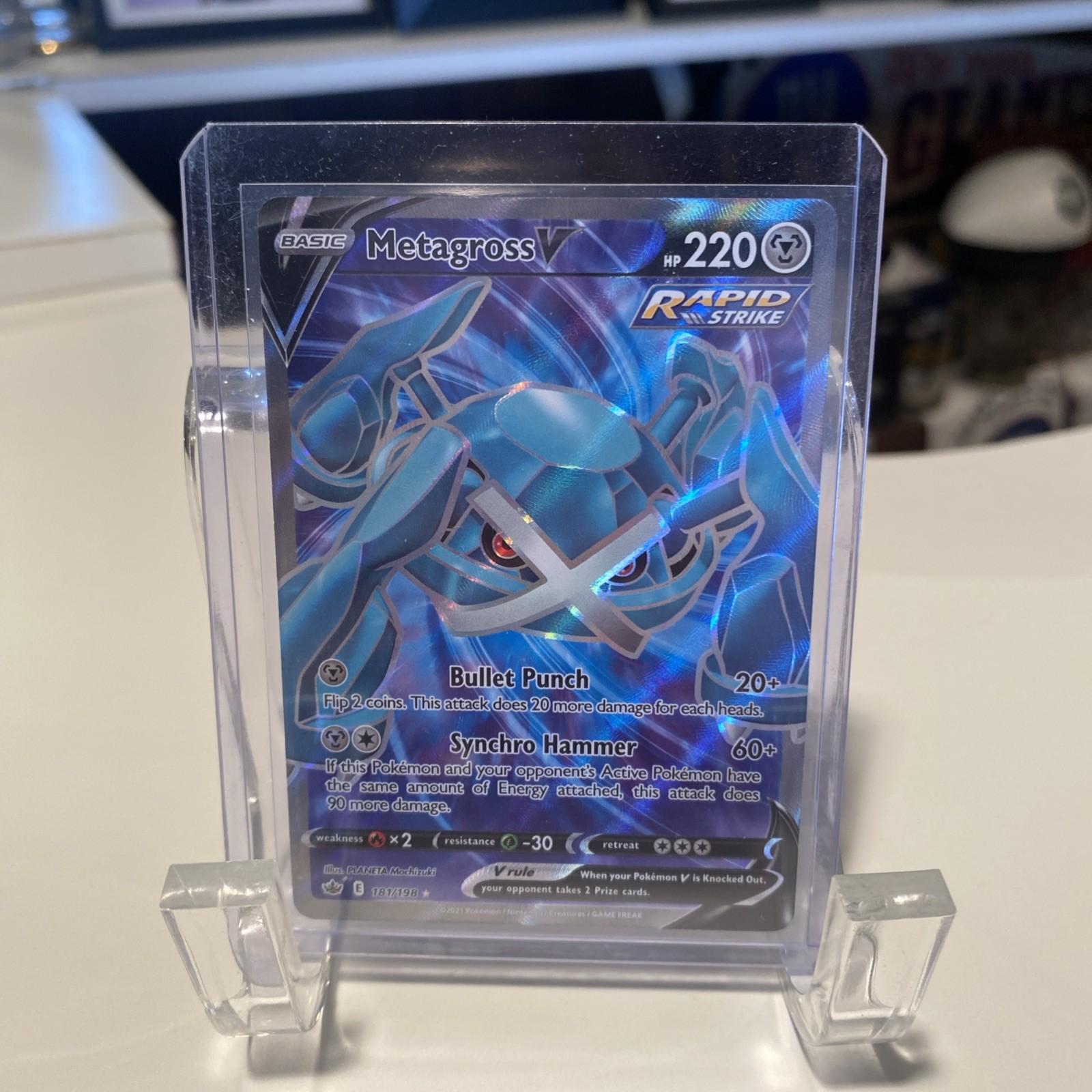 Metagross V (181/198) [Sword &amp; Shield: Chilling Reign] Near Mint Holofoi