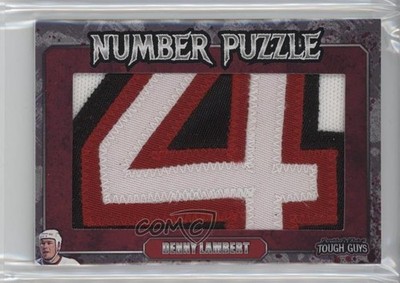 2024 President's Choice Tough Guys Number Puzzle Red 3/6 Denny Lambert 9cf