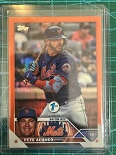2023 Topps Series 1 1st Edition - Pete Alonso #20 Orange Foil /75