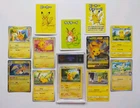 Pikachu Raichu Pokémon Bundle Slab Vintage Promo V Cards Babanuki Exclusive Lot