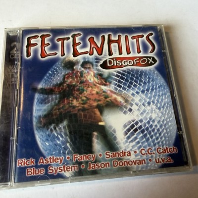 Fetenhits Discofox 2 CD 1998 Rick Astley Sandra Fancy C.C. Catch Blue System