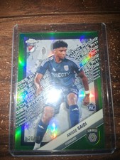 Topps 2025 Chrome MLS Green Rookie Anisse Saidi #198 /39 Soccer Card