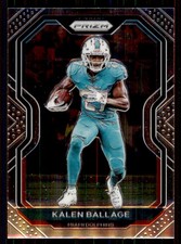 2020 Panini Prizm #14 Kalen Ballage Miami Dolphins