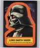 Topps 1977 Topps Star Wars Stickers #7 Lord Darth Vader