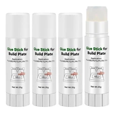 3D Printer Glue Stick for Hot Bed,3D Print Bed Adhesive,35g(1.23oz) x 4pcs,Reduc