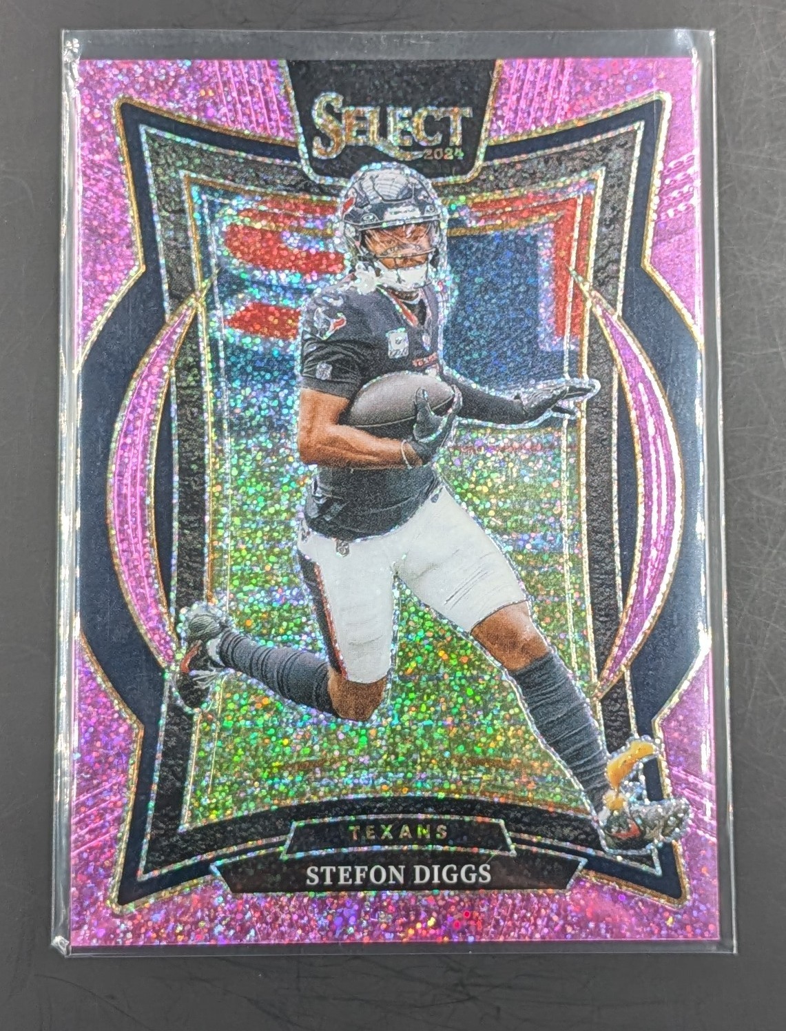 2024 Select Stefon Diggs #94 Pink Glitter Prizm /15