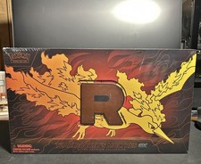 Pokemon TCG Team Rockets Moltres EX Ultra Premium Collection UPC Sealed
