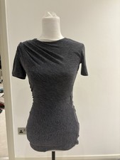 T by Alexander Wang Rushed Draped T-Shirt