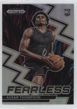 2023-24 Panini Prizm Draft Picks Fearless Silver Prizm Ausar Thompson #12 uk2